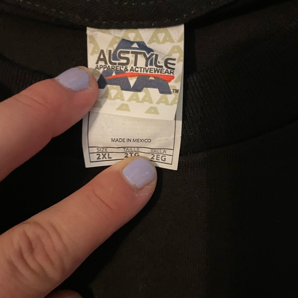 Eminem Slim Shady Detroit Police Long Sleeve Tee 2XL Black Alstyle Vintage Rap‎ - Picture 3 of 5